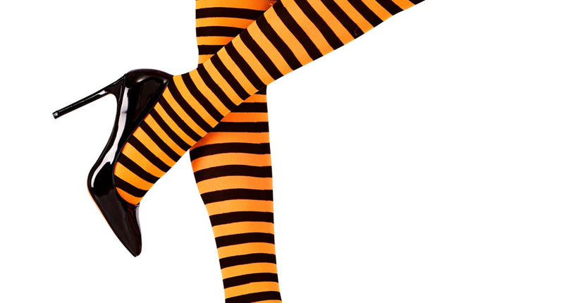 Widmann SRL Kniekousen Gestreept XL Neon Oranje