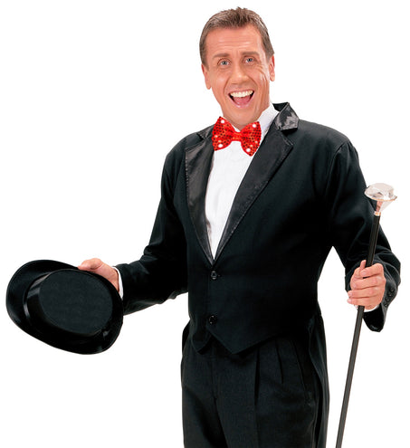 Widmann SRL Knipperende rode strikjes voor party's