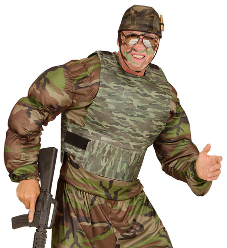 Widmann SRL Kogelwerend vest camouflage