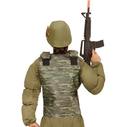 Widmann SRL Kogelwerend vest camouflage kind