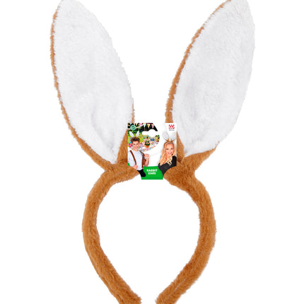 Widmann SRL Konijnen oren bruin wit