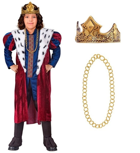 Widmann SRL Koning kostuum Niels jongens