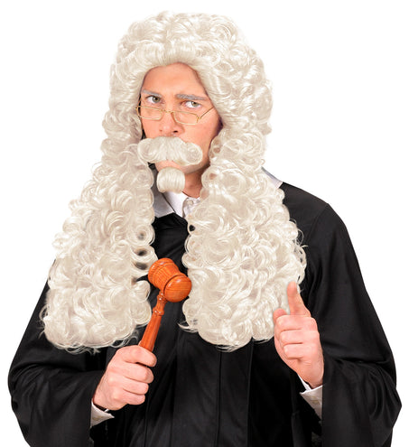 Widmann SRL Koning pruik Francois wit