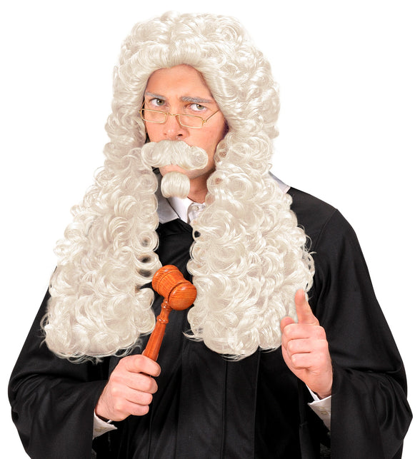 Widmann SRL Koning pruik Francois wit