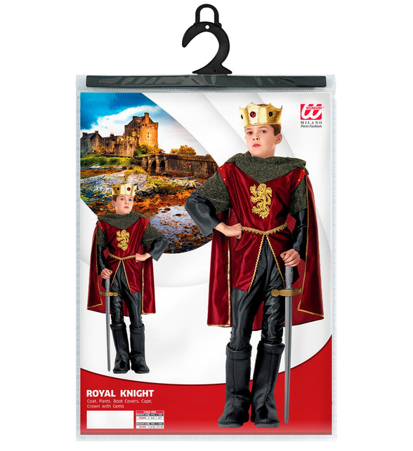 Widmann SRL Koning ridder kostuum Ronald kind
