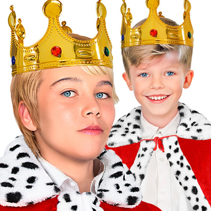 Widmann SRL Koningskroon deluxe kind