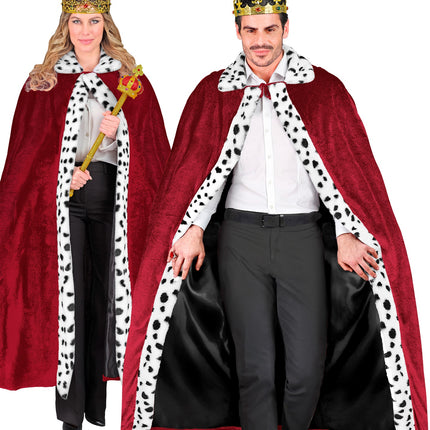 Widmann SRL Koningsmantel bordeaux rood 140cm