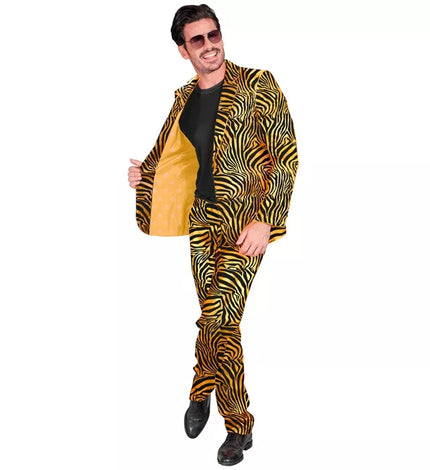 Widmann SRL Kostuum dierenprint goud