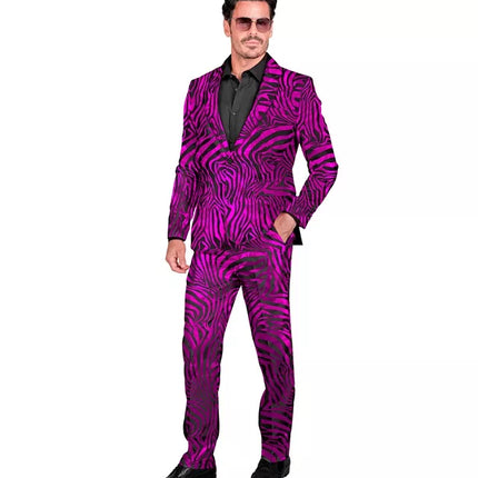 Widmann SRL Kostuum dierenprint roze