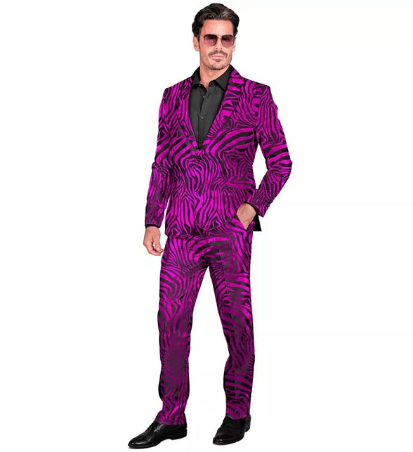 Widmann SRL Kostuum dierenprint roze