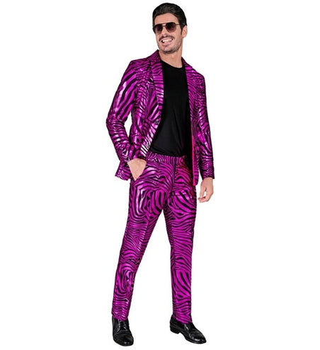 Widmann SRL Kostuum dierenprint roze