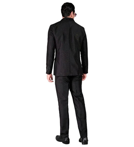 Widmann SRL Kostuum sprankelend zwart suit