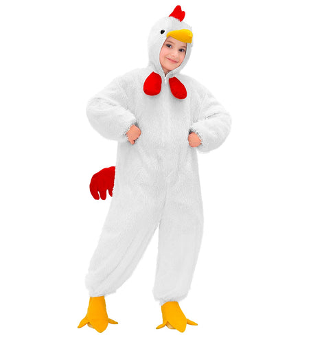 Widmann SRL Kostuum witte kip Hennie