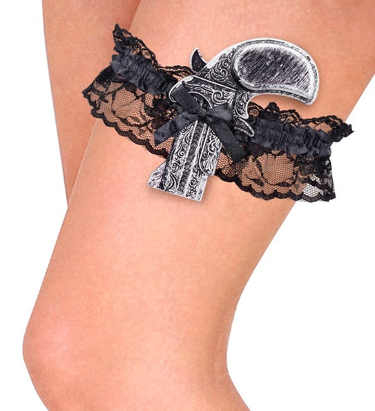 Widmann SRL Kouseband gangster met pistool