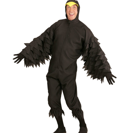 Widmann SRL Kraai pak voor carnaval