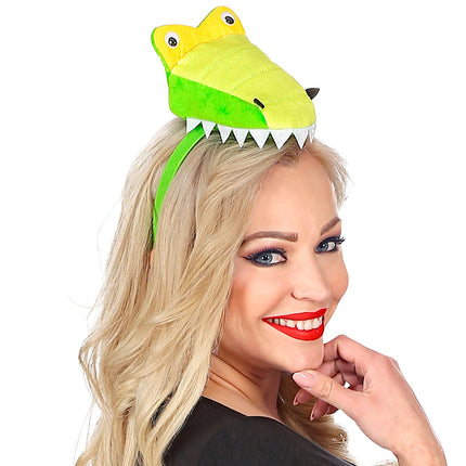 Widmann SRL Krokodil diadeem met staart