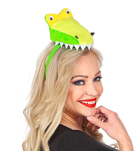 Widmann SRL Krokodil diadeem met staart