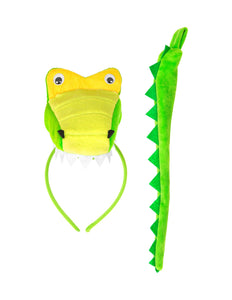 Widmann SRL Krokodil diadeem met staart