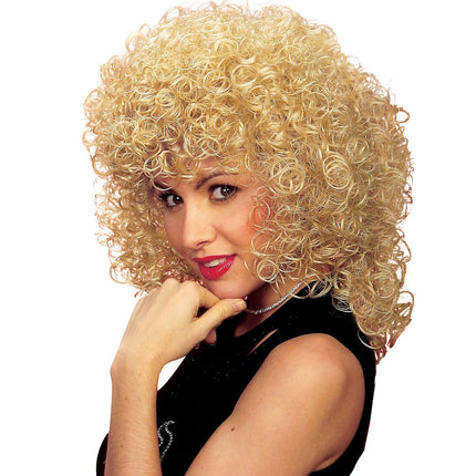 Widmann SRL Krulpruik blond lang