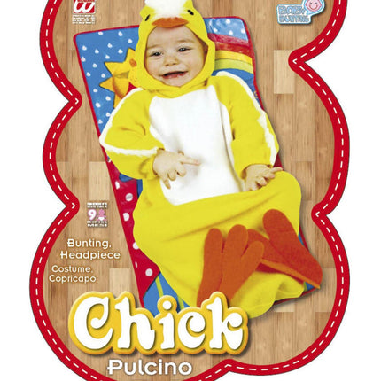 Widmann SRL Kuiken pak baby Pippel