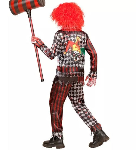 Widmann SRL Kwaadaardige clown kostuum Mila kinderen