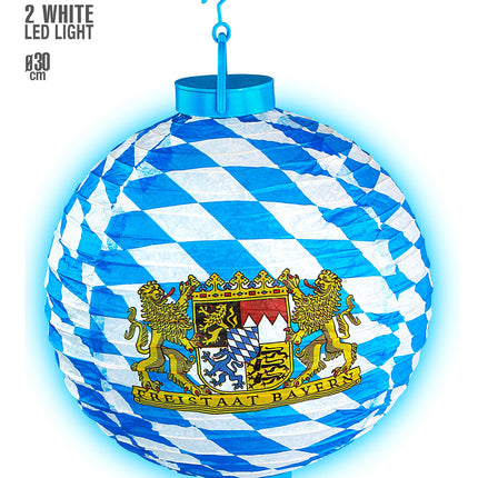 Widmann SRL Lampion Oktoberfeest met ledlicht