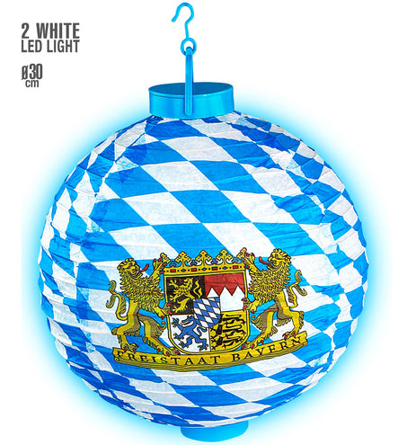 Widmann SRL Lampion Oktoberfeest met ledlicht