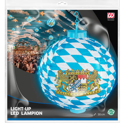 Widmann SRL Lampion Oktoberfeest met ledlicht