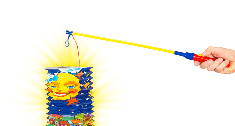 Widmann SRL Lampionnen stokje en lichtje