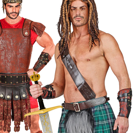 Widmann SRL Lederlook armbedekking gladiator