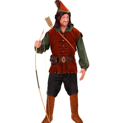 Widmann SRL Lederlook laars kappen bruin