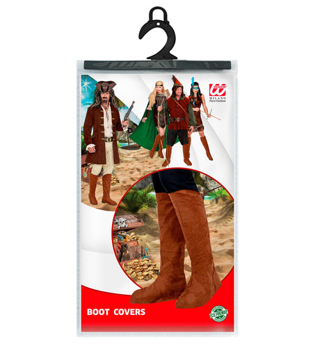 Widmann SRL Lederlook laars kappen bruin