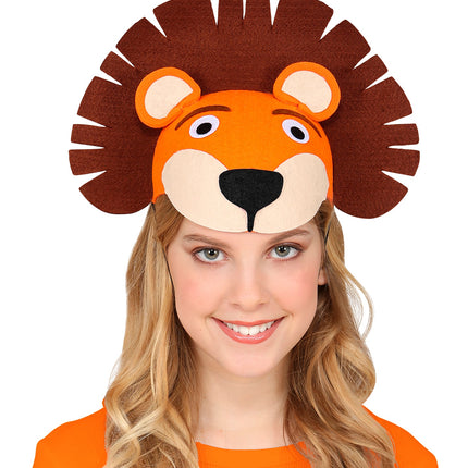 Widmann SRL Leeuw hoed kinderen