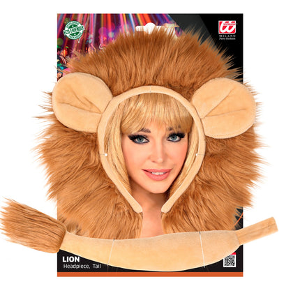 Widmann SRL Leeuwen diadeem met staart