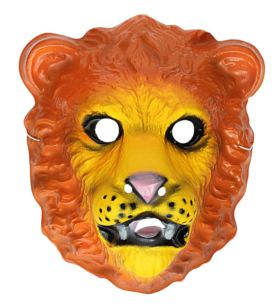 Widmann SRL Leeuwen masker plastic kind