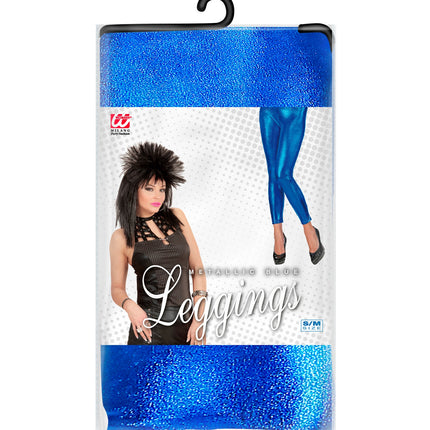 Widmann SRL Legging metallic blauw