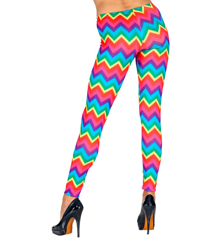 Widmann SRL Legging regenboog kleuren
