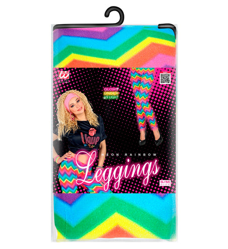 Widmann SRL Legging regenboog kleuren