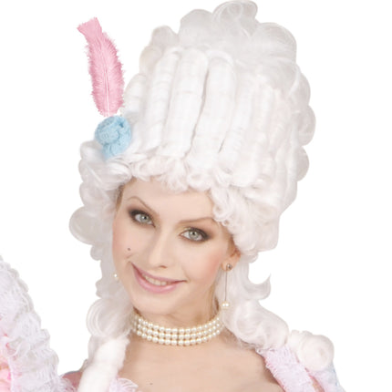 Widmann SRL Licht roze veertjes in zakje 50 stuks