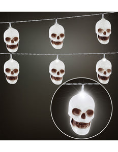 Widmann SRL Lichtketting deco met schedels