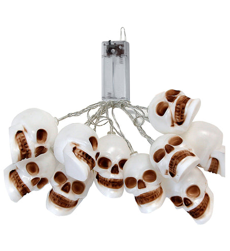 Widmann SRL Lichtketting deco met schedels