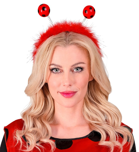 Widmann SRL Lieveheersbeestje boppers diadeem