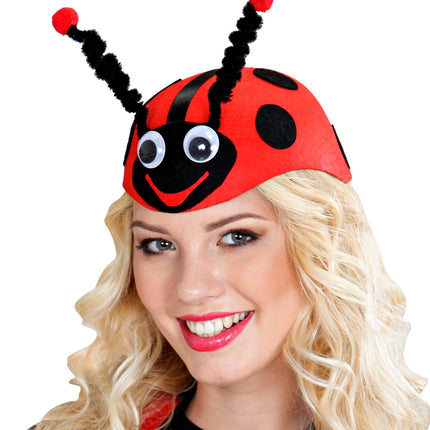 Widmann SRL Lieveheersbeestje hoed vilt