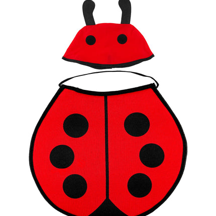 Widmann SRL Lieveheersbeestje kostuum baby