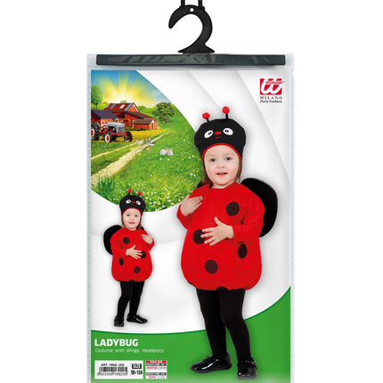 Widmann SRL Lieveheersbeestje kostuum Eline