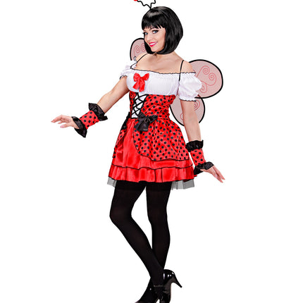 Widmann SRL Lieveheersbeestje kostuum Nore dames