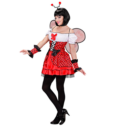 Widmann SRL Lieveheersbeestje kostuum Nore dames