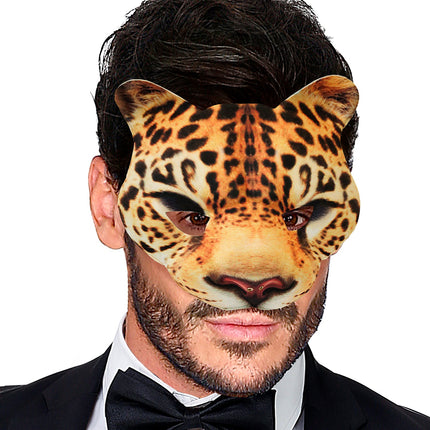 Widmann SRL Luipaard masker