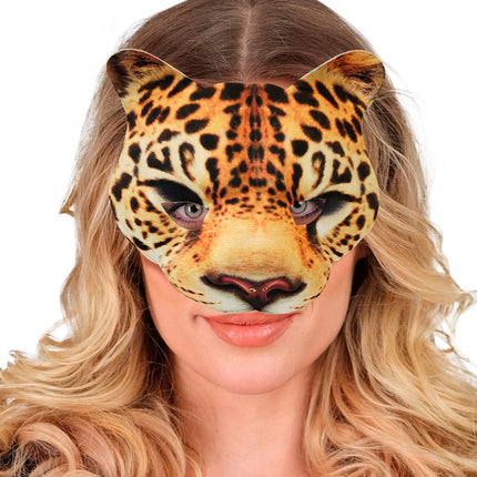 Widmann SRL Luipaard masker