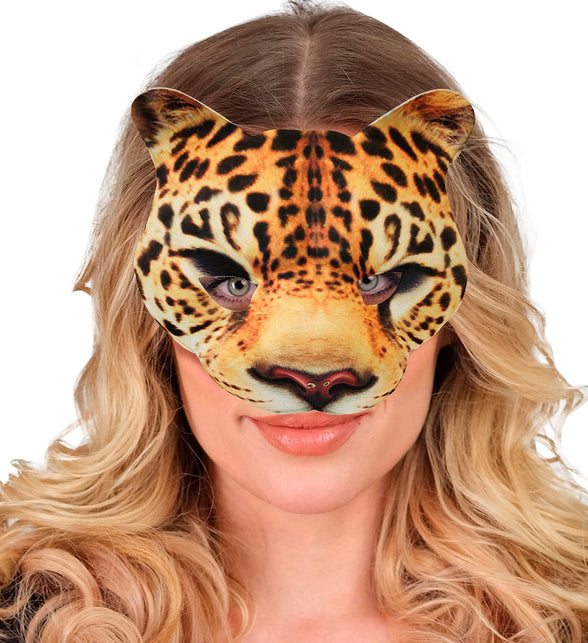 Widmann SRL Luipaard masker